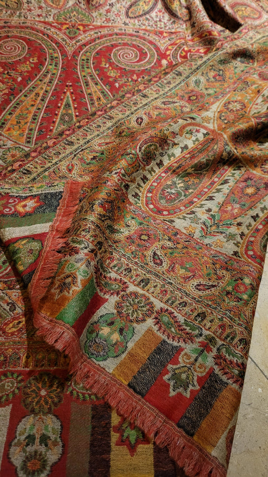 Reversible persian kaani : shawl