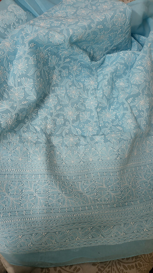 Chikankari shirt : lawn