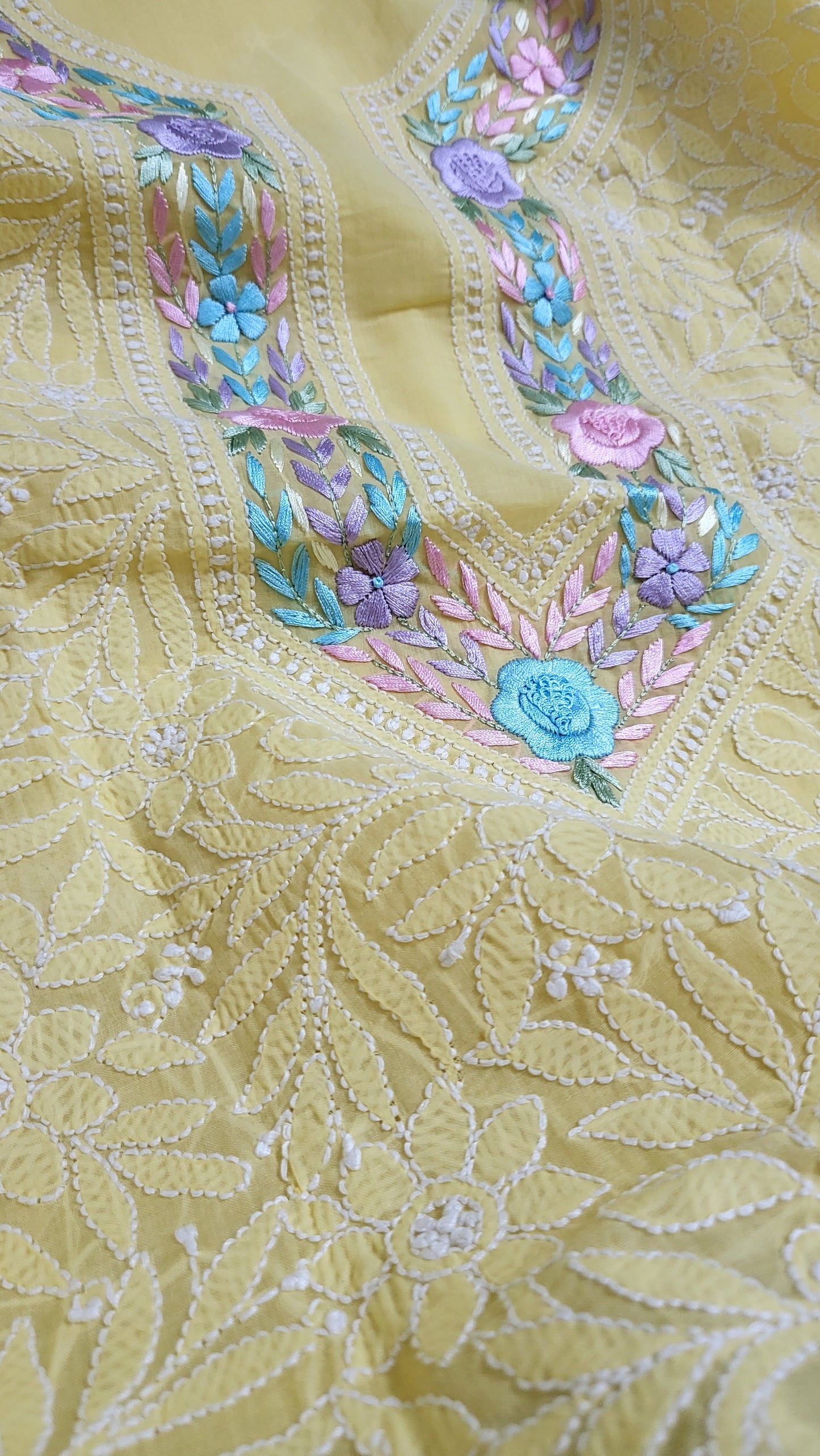 Yellow : Parsi Gara shirt