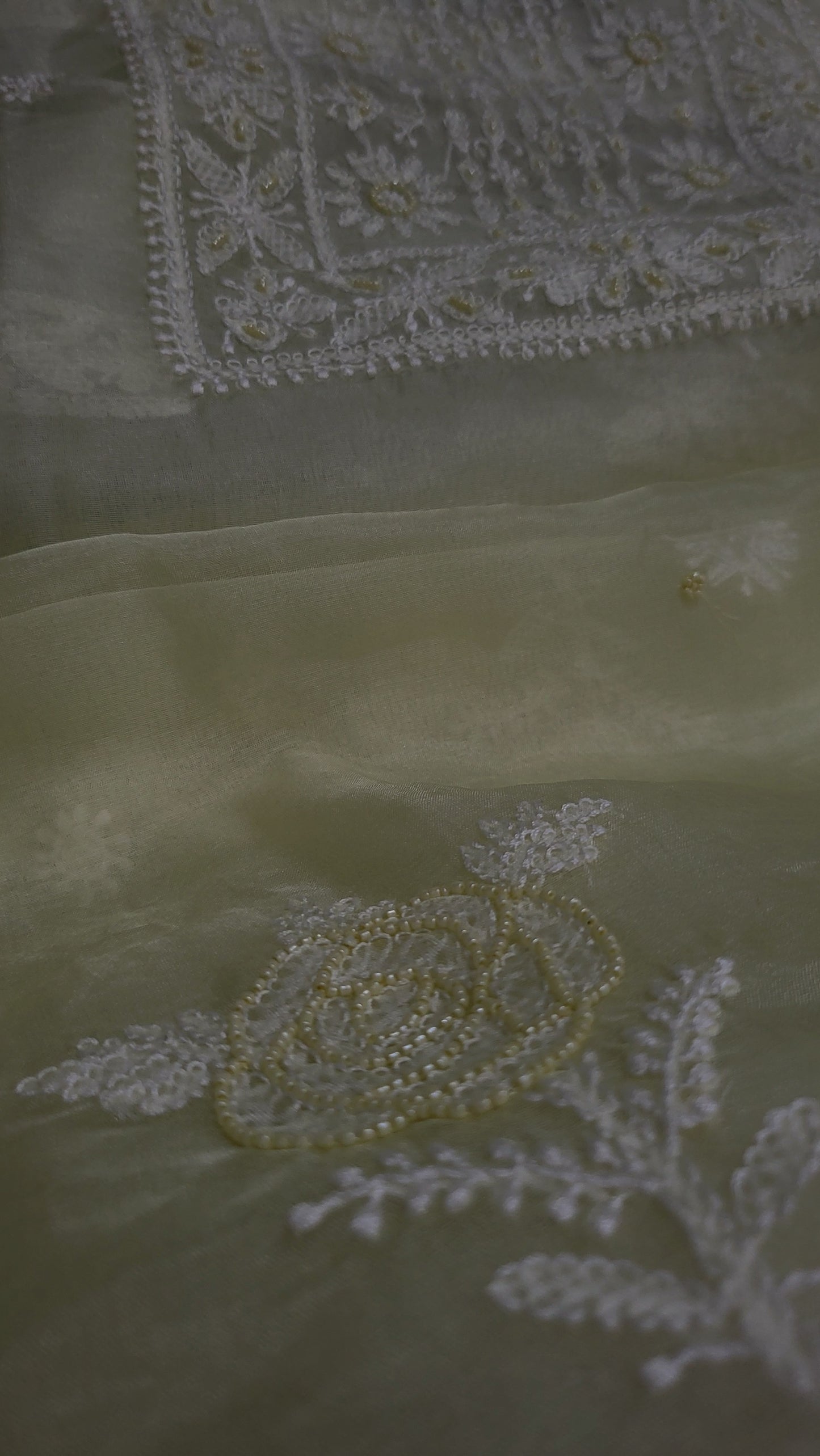 Butter yellow : Lucknowy suit