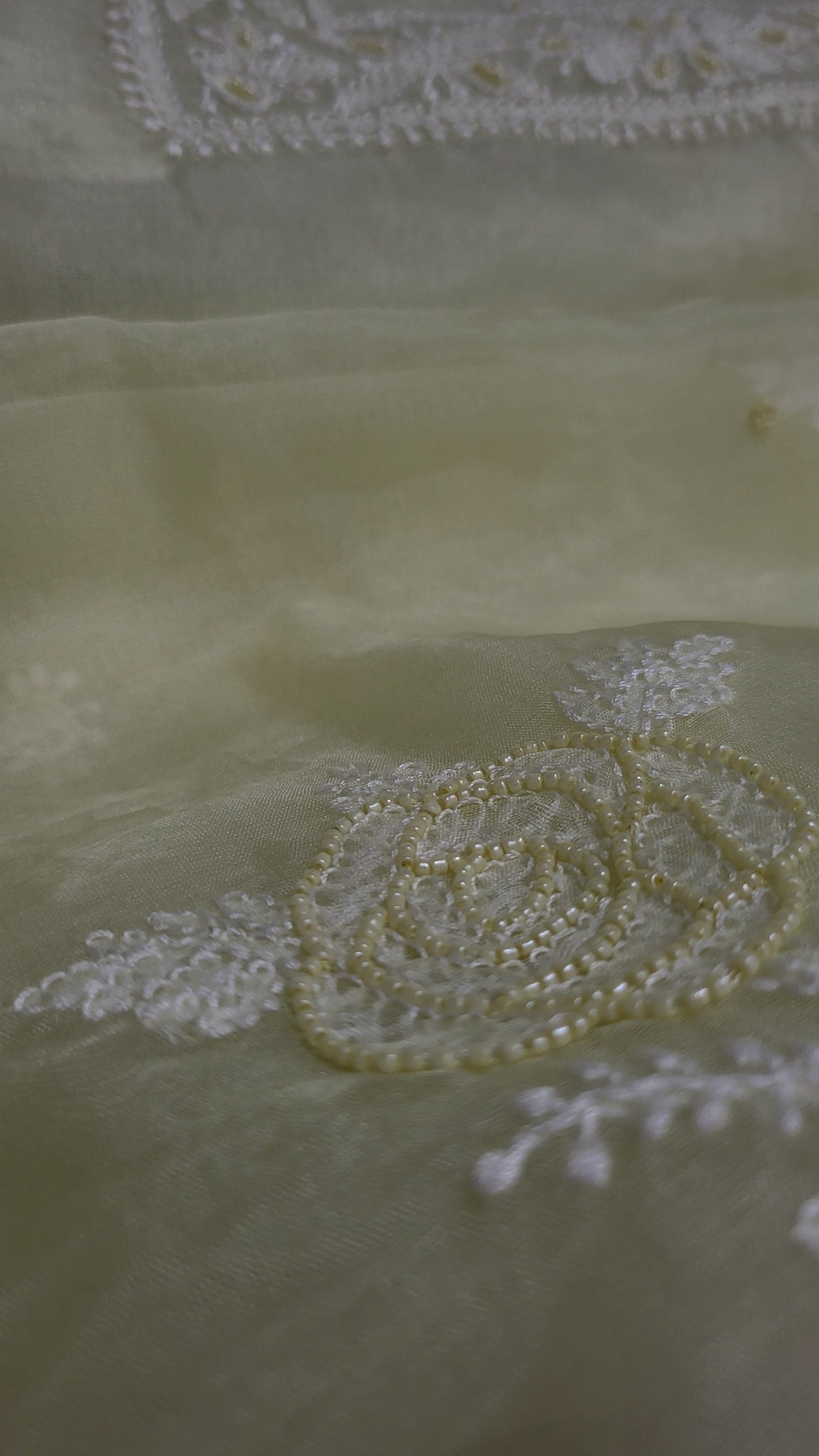 Butter yellow : Lucknowy suit