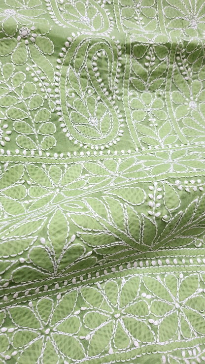 Basic chikankari : Lawn shirt