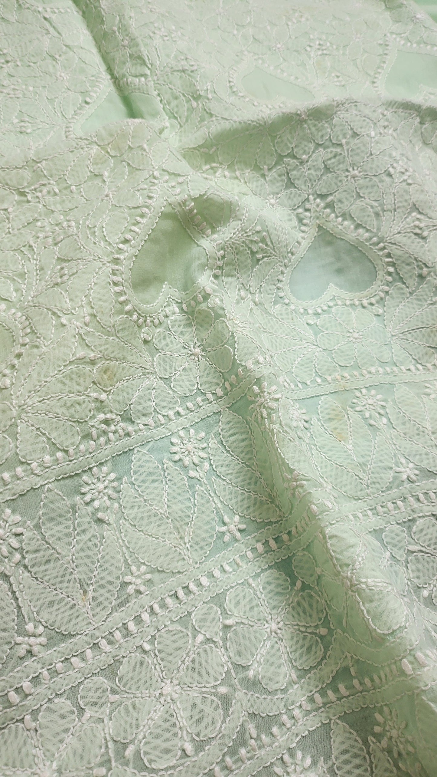 Basic chikankari : Lawn shirt