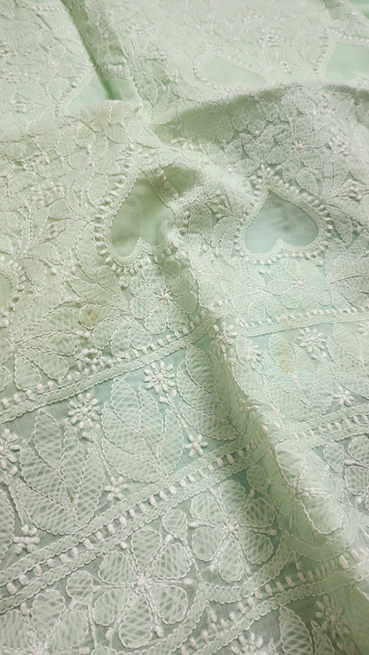 Basic chikankari : Lawn shirt