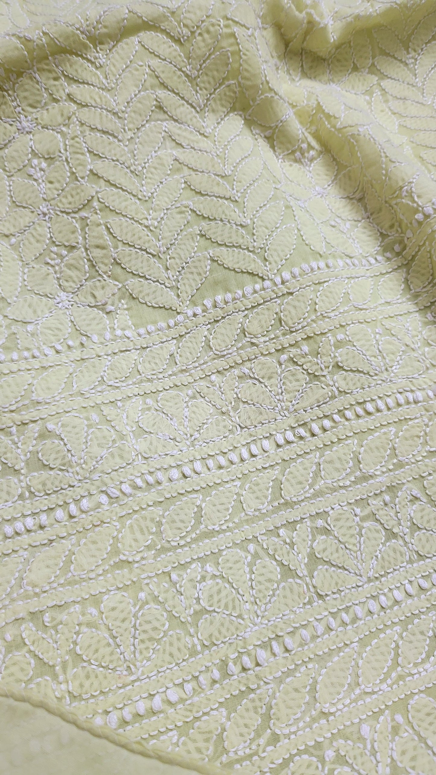 Basic chikankari : Lawn shirt