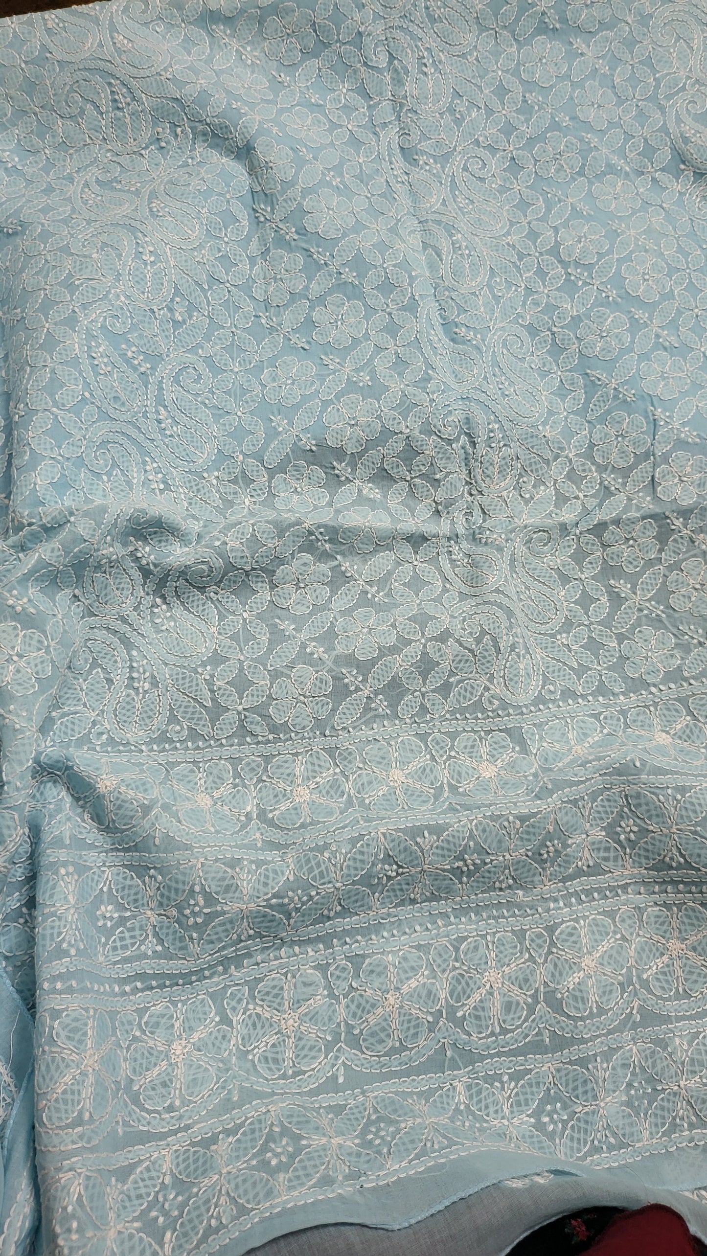 Basic chikankari : Lawn shirt