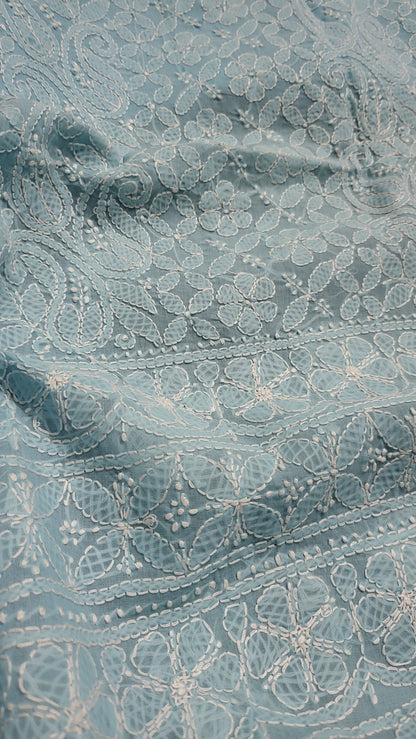 Basic chikankari : Lawn shirt