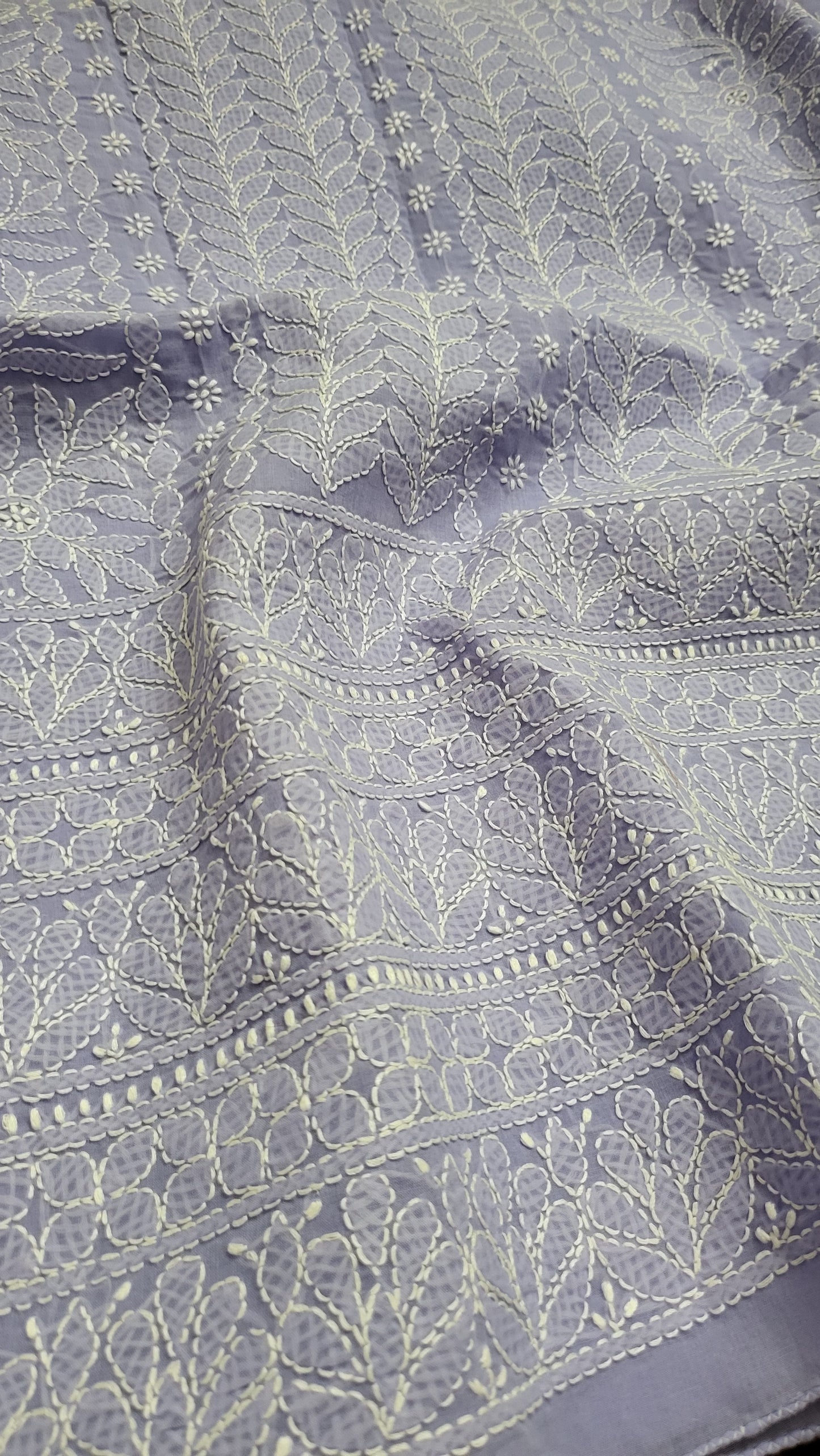 Basic chikankari : Lawn shirt