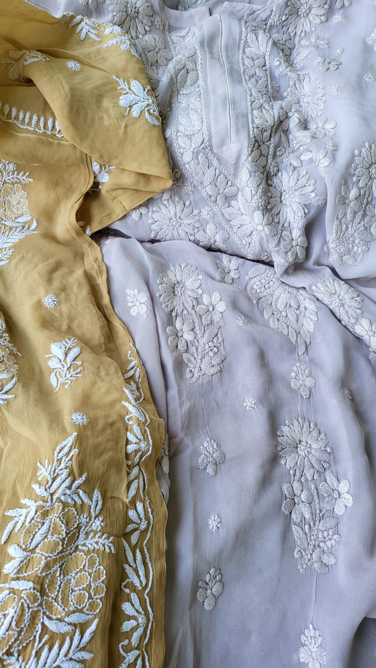 Lucknowy chikankari : Kurta