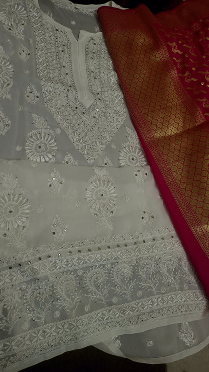 Kamdani edition : Lucknowy chikankari