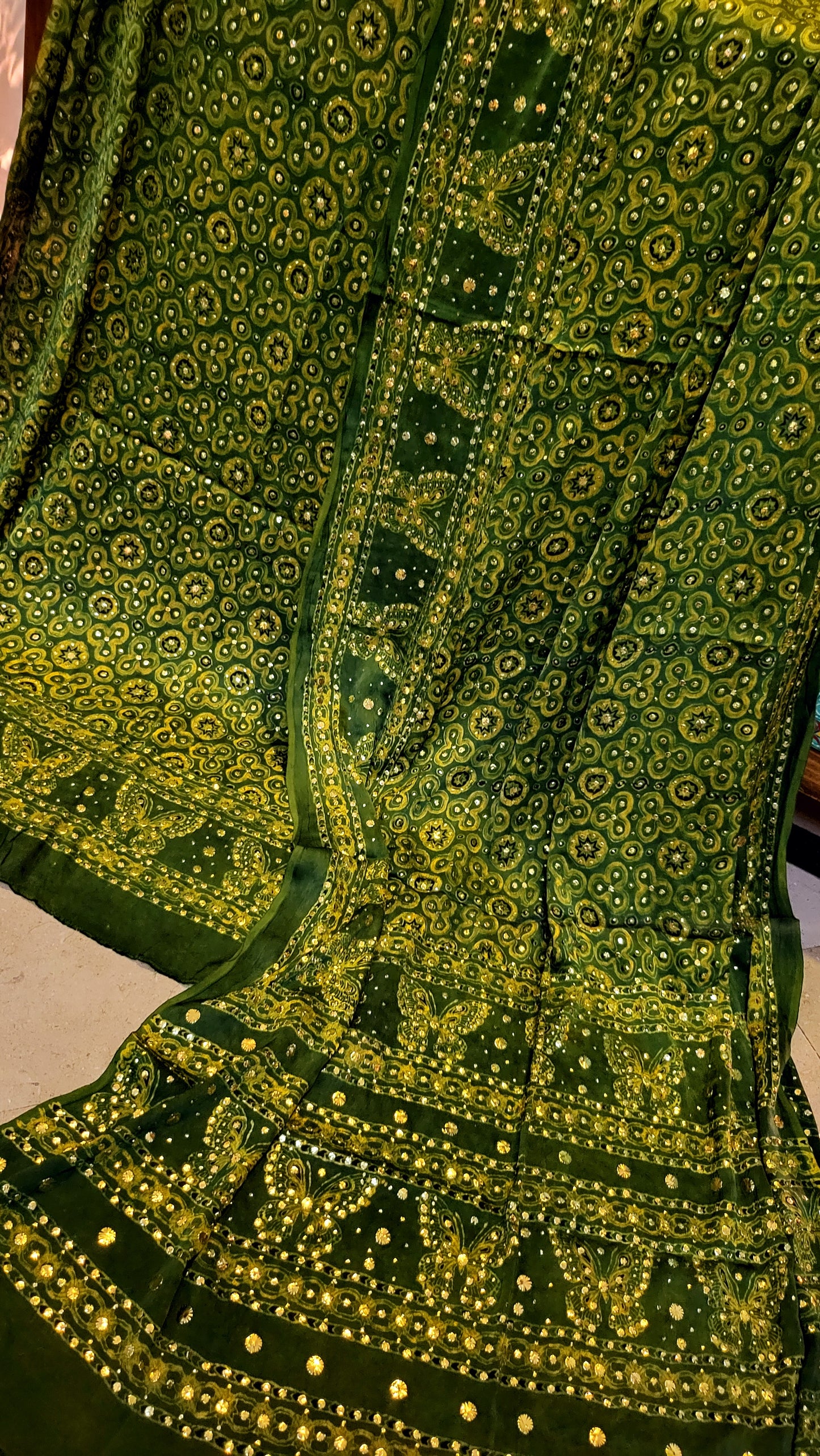 Ajrak Formals : Silk suit