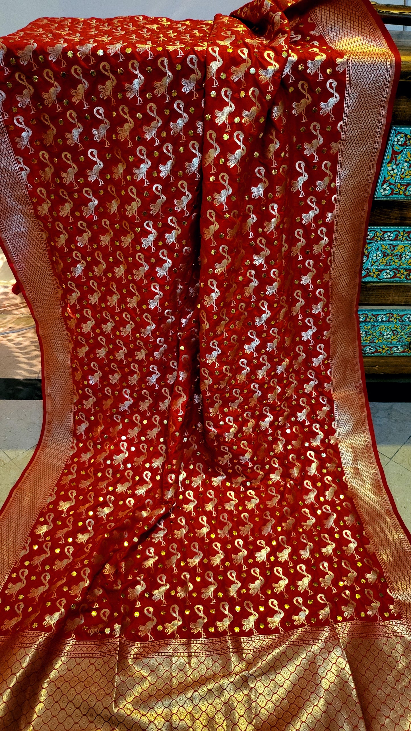 Banarsi silk : Dupata