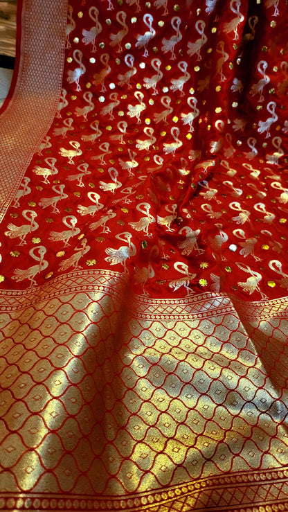 Banarsi silk : Dupata