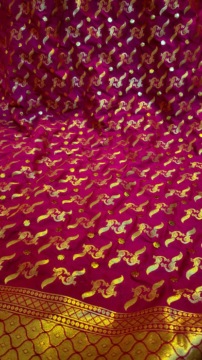 Banarsi silk : Dupata