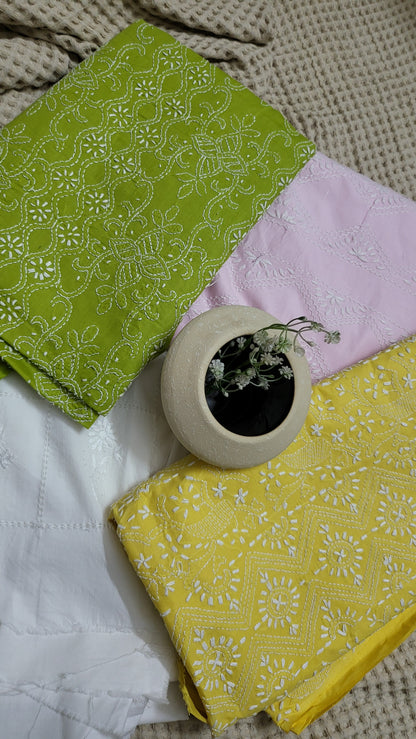 Spring edition : chikankari suit