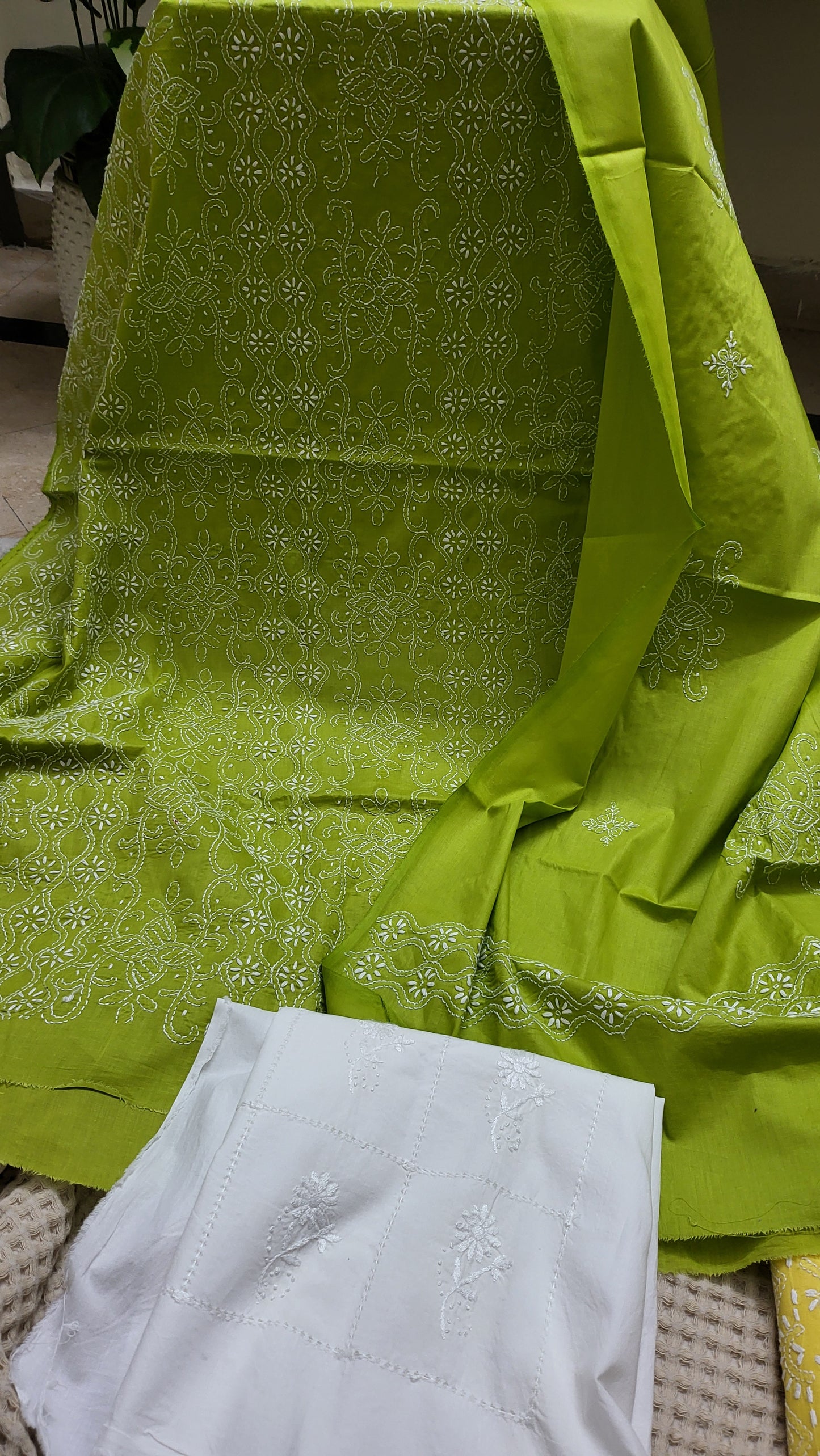 Spring edition : chikankari suit