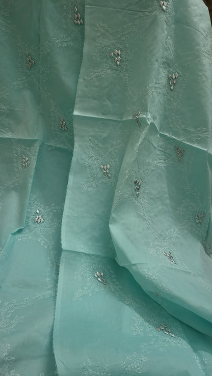 Gota work : lawn suit