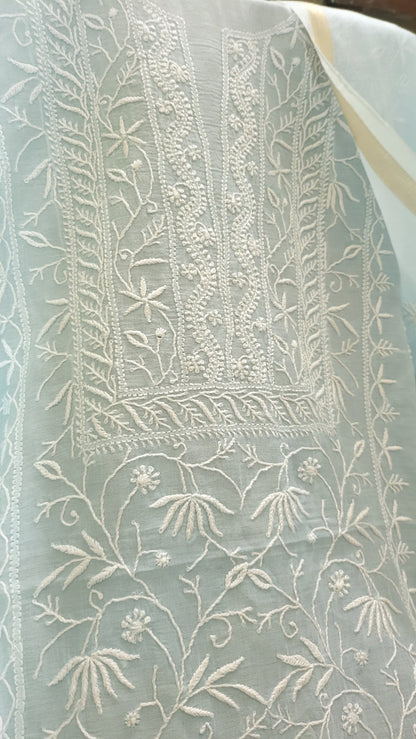 Mul chanderi : Suit
