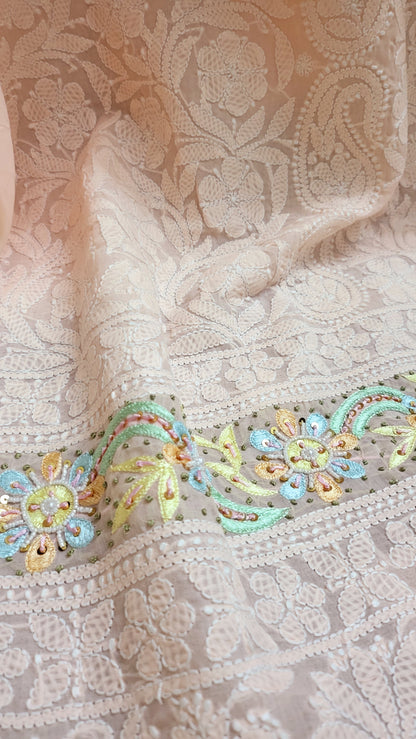 Peach : Parsi gara shirt
