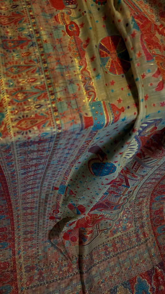 Silk kaani :Dupata