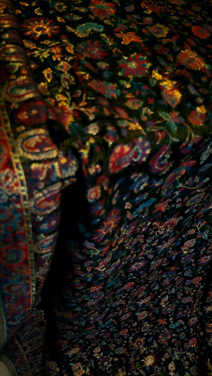 Shikargah : silk kanni shawl