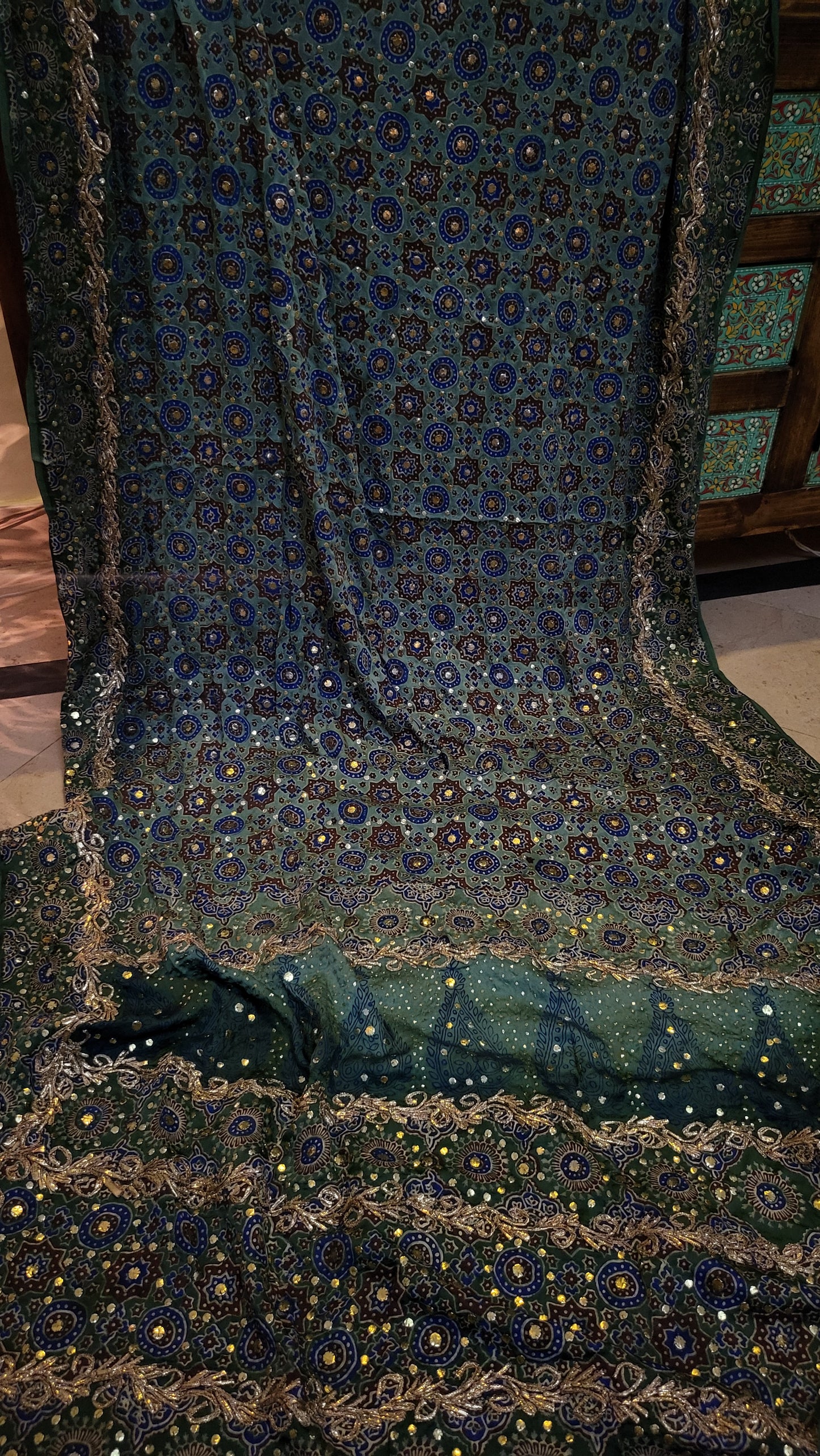 Ajrak kamdani edition : Silk Dupata