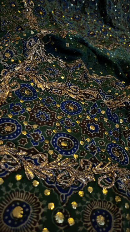 Ajrak kamdani edition : Silk Dupata