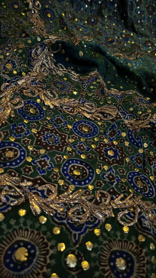 Ajrak kamdani edition : Silk Dupata