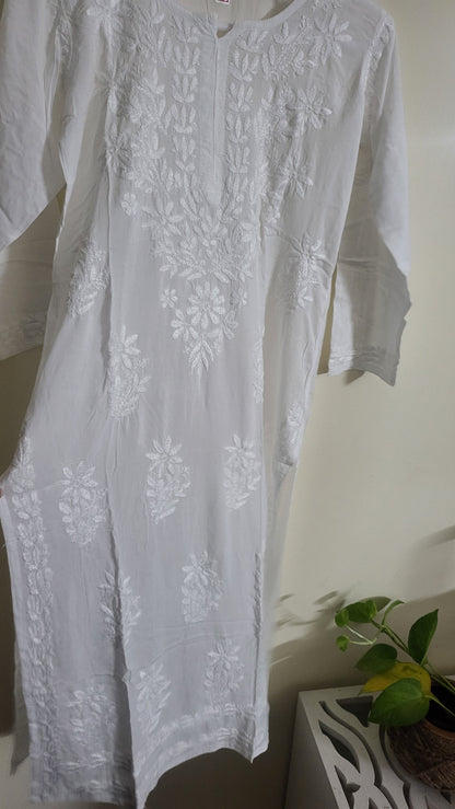 Chikankari shirt : Arabic lawn