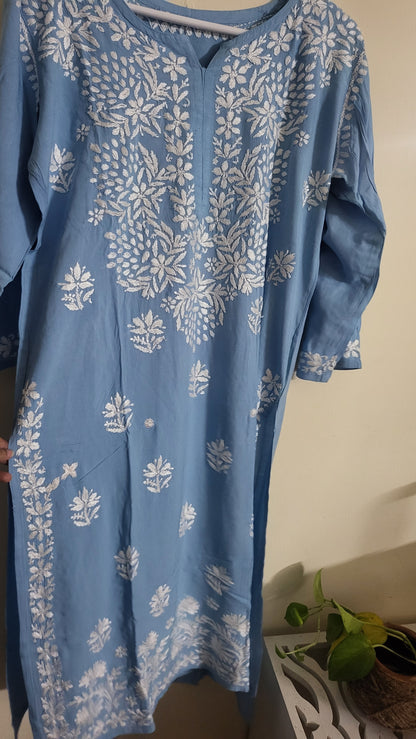 Chikankari shirt : Arabic lawn