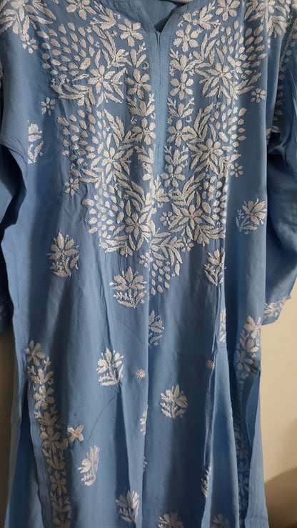 Chikankari shirt : Arabic lawn