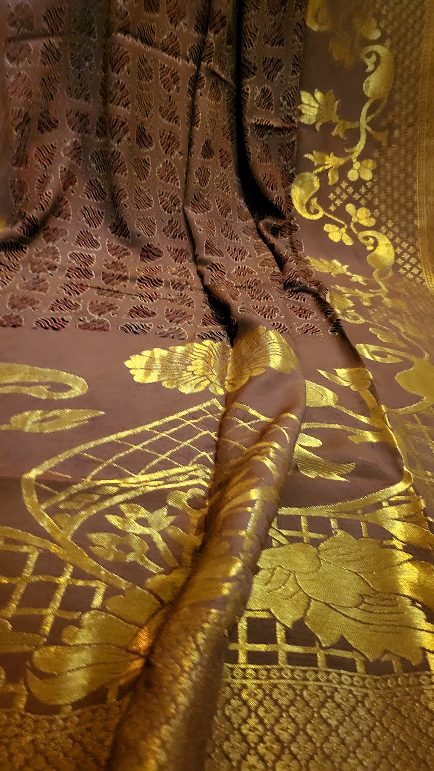 Ajrak silk Dupatta