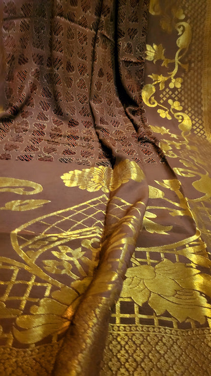 Ajrak silk Dupatta