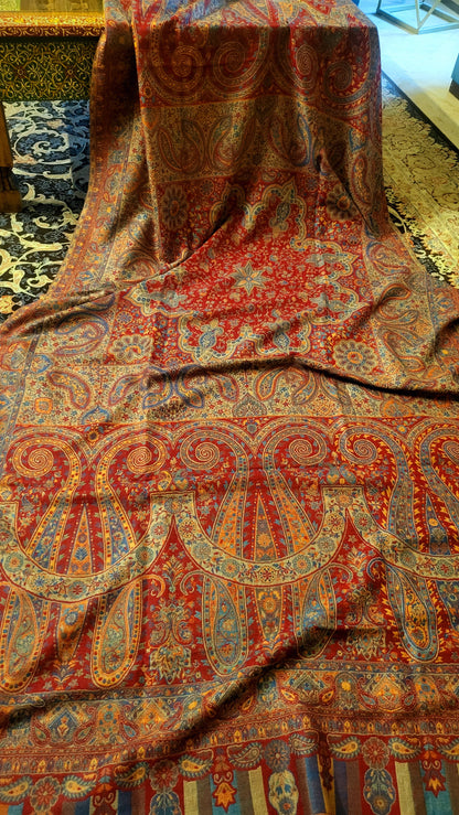 Reversible persian kaani : shawl