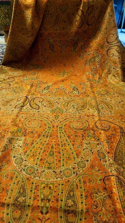 Reversible persian kaani : pashmina shawl