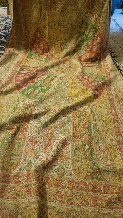 Reversible persian kaani : shawl