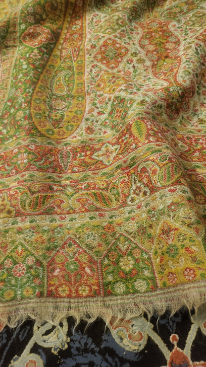 Reversible persian kaani : shawl