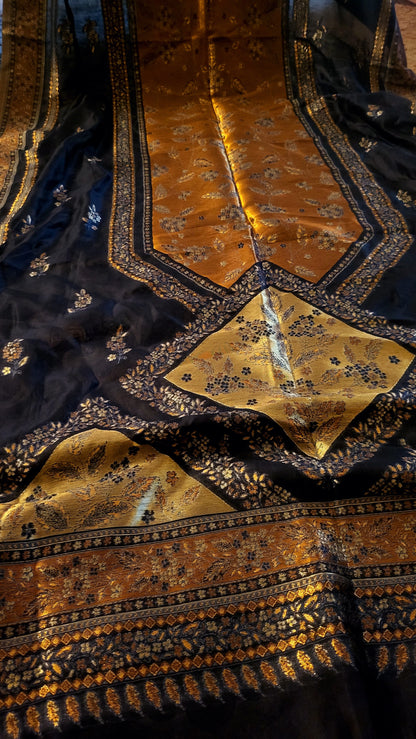 Silk kaani : shawl