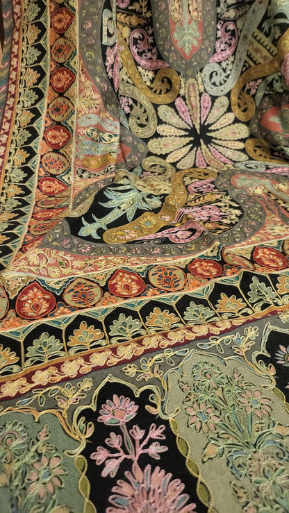 Reelkaar kalamkar : shawl