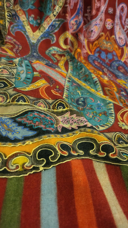 Reelkaar kalamkari shawl : Pashmina