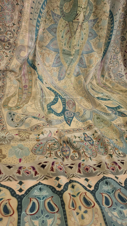 Reelkaar kalamkari shawl