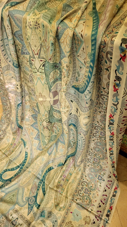 Reelkaar kalamkari shawl