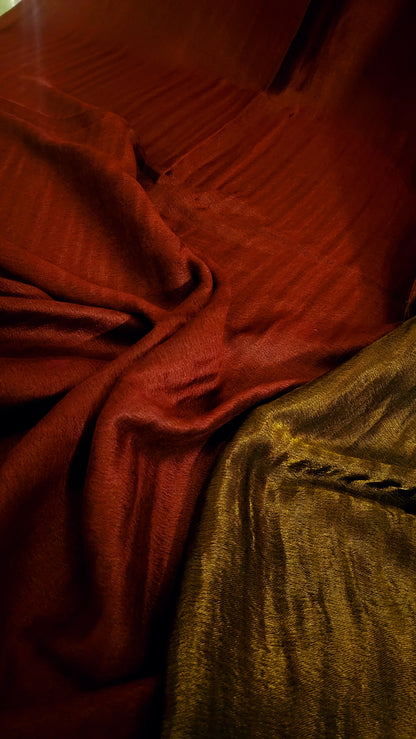 Moonlight kaani : Reversible pashmina shawl