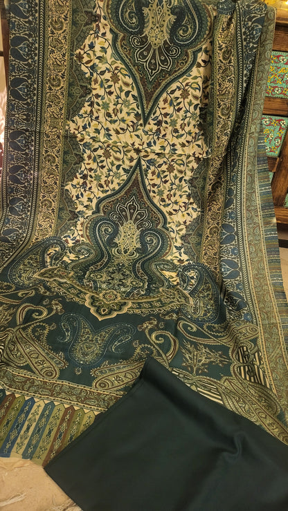 Pashmina suit : Printed shawl