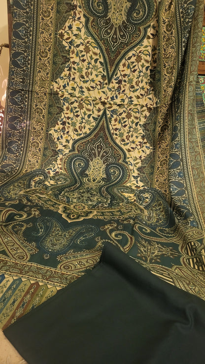 Pashmina suit : Printed shawl