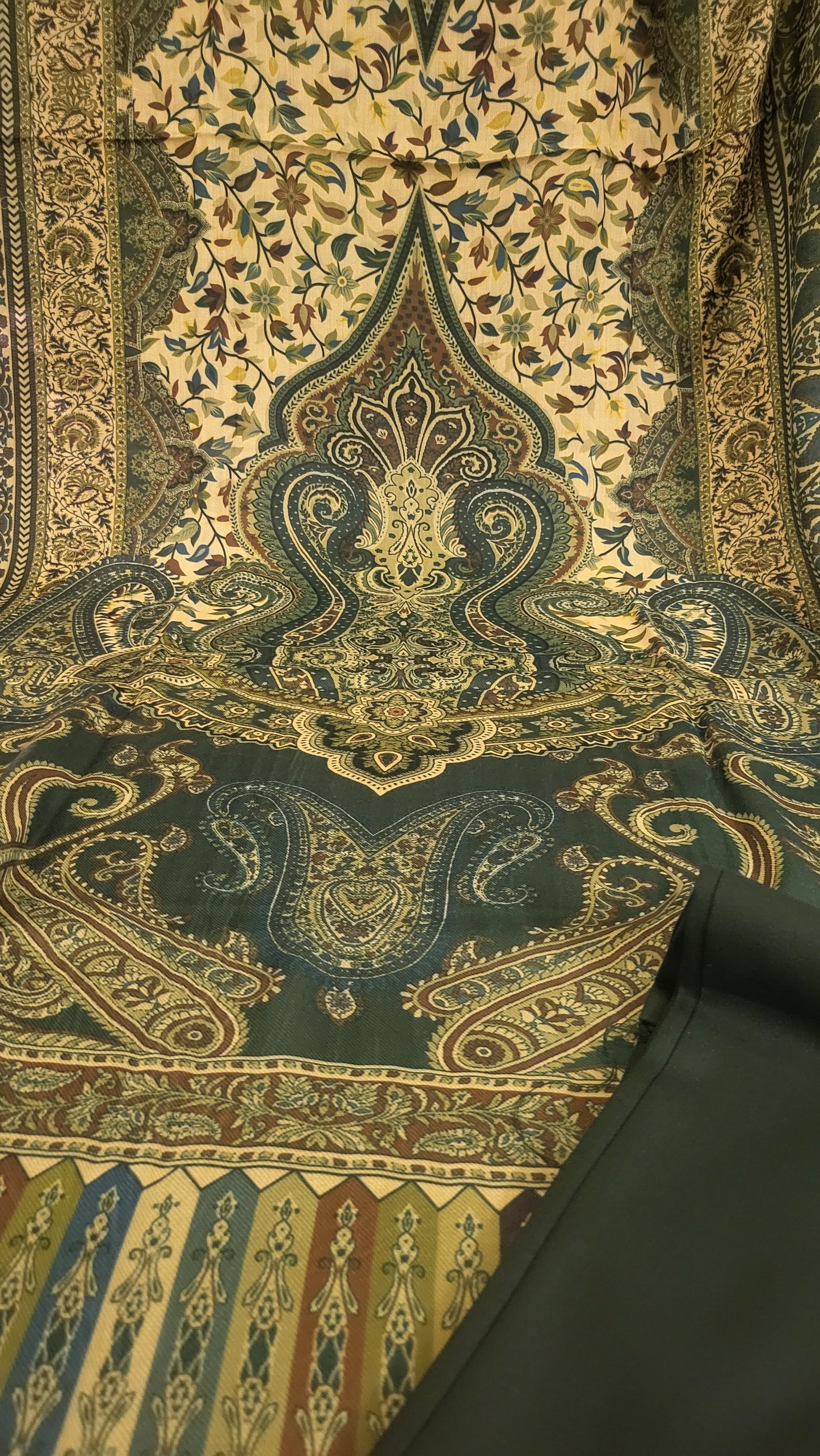 Pashmina suit : Printed shawl