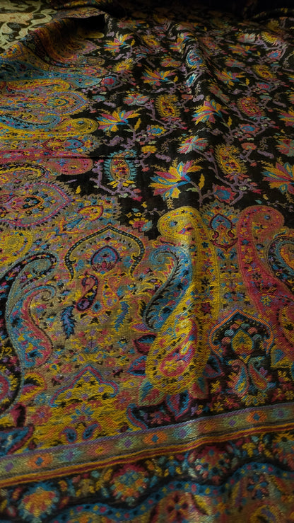 Gandhara moonlight : Reversible shawl