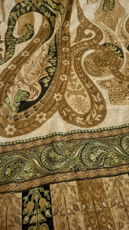 Reelkaar kalamkar : Pashmina shawl