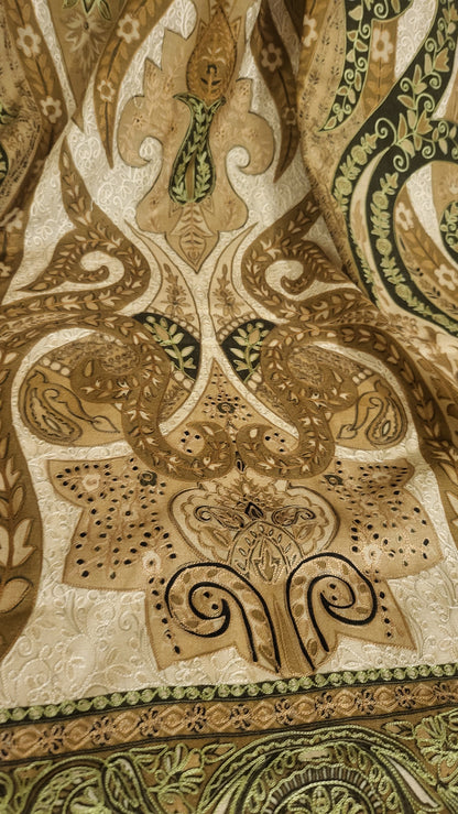 Reelkaar kalamkar : Pashmina shawl