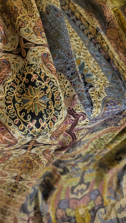 Reelkaar kalamkar : Pashmina shawl